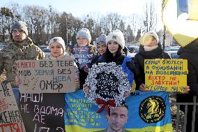 Dont Be Silent! Captivity Kills rally in Kyiv